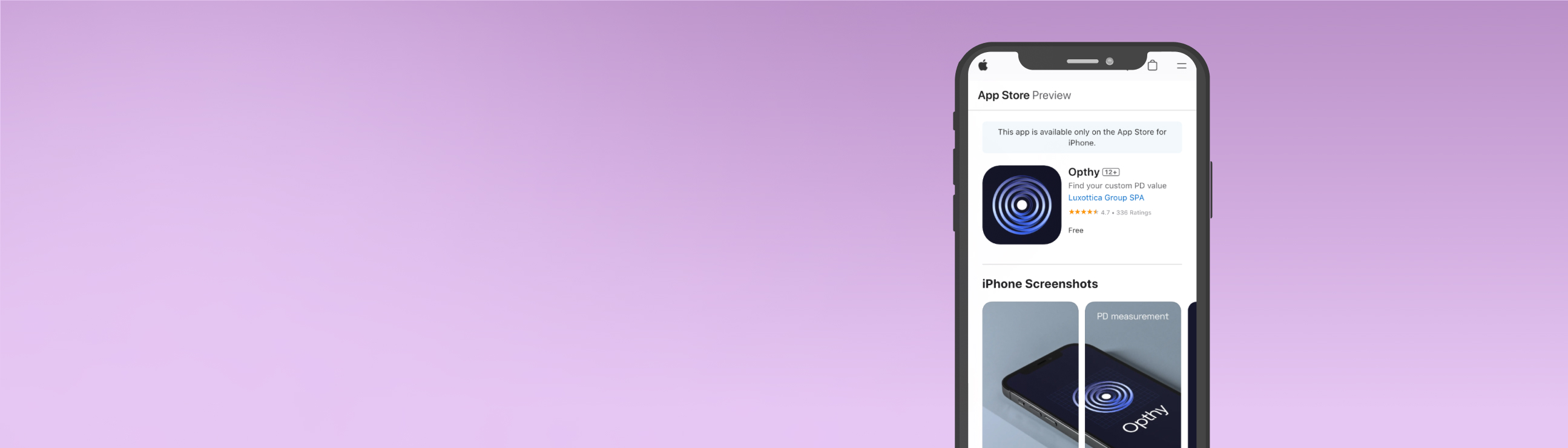 How to measure Pupillary Distance with Ophty