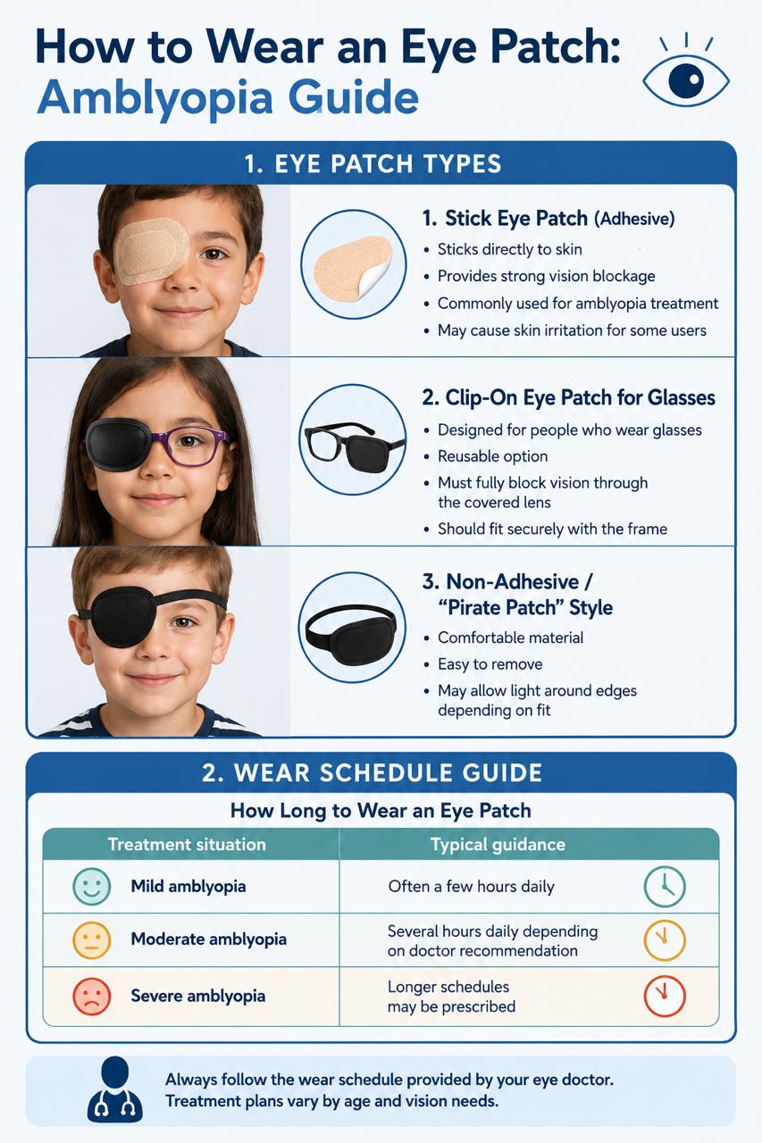 How to Wear an Eye Patch: Amblyopia Guide for Better Vision