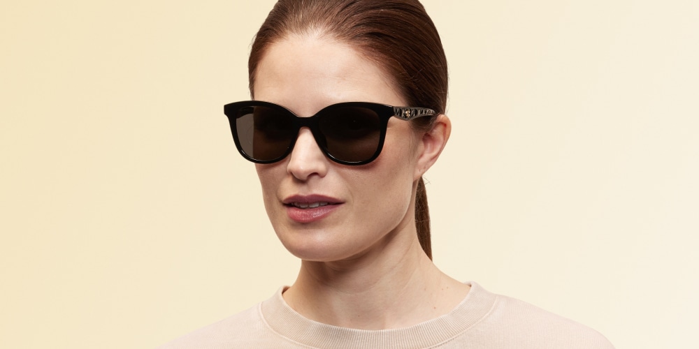 Why do blind people wear sunglasses
