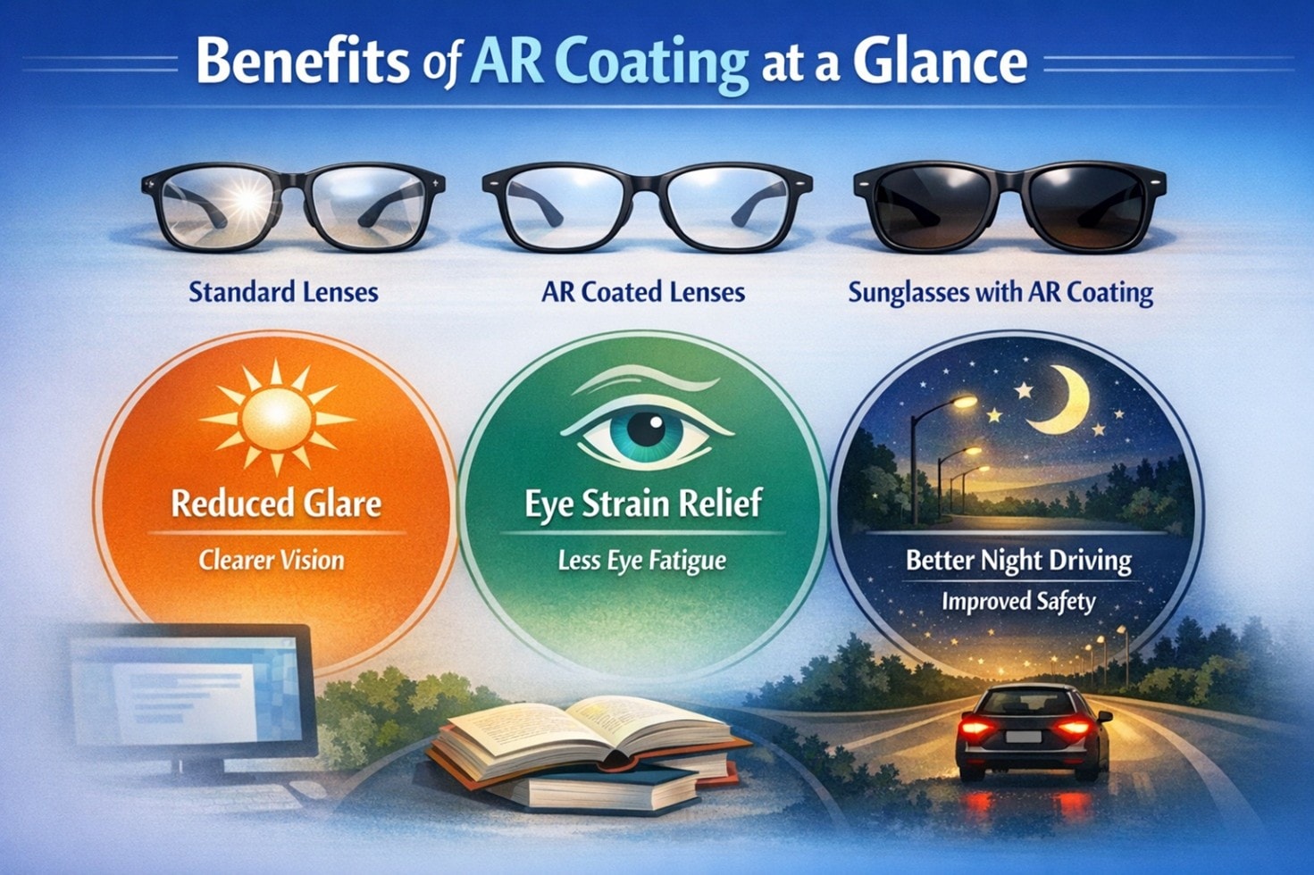 Anti-Reflective Coating: Improve Your Vision with AR Glasses